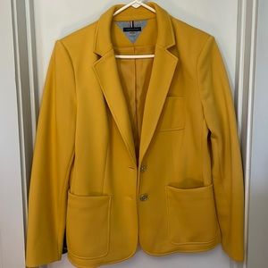 Tommy Hilfiger yellow blazer